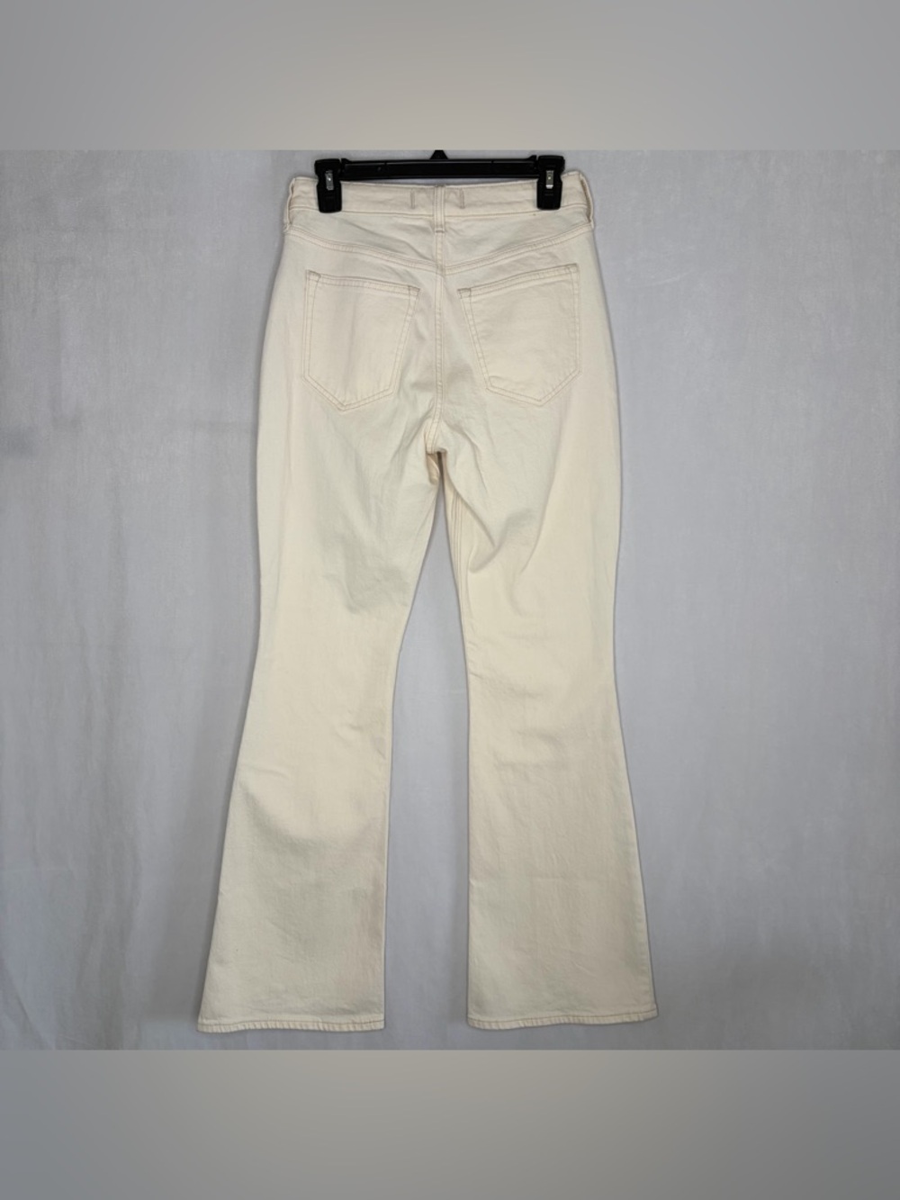 Abercrombie & Fitch Cream Curve Love‎ High Rise Bootcut Jeans - Picture 7 of 7